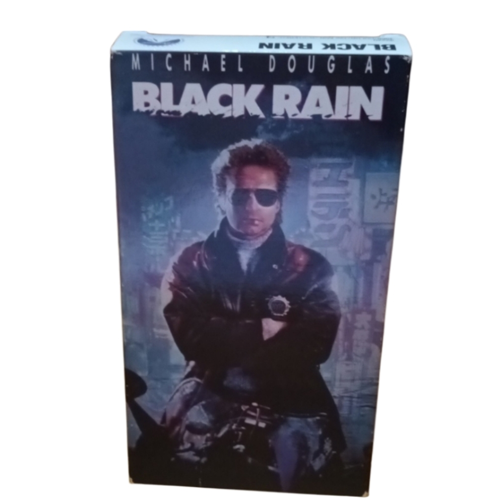 Black Rain vhs tape